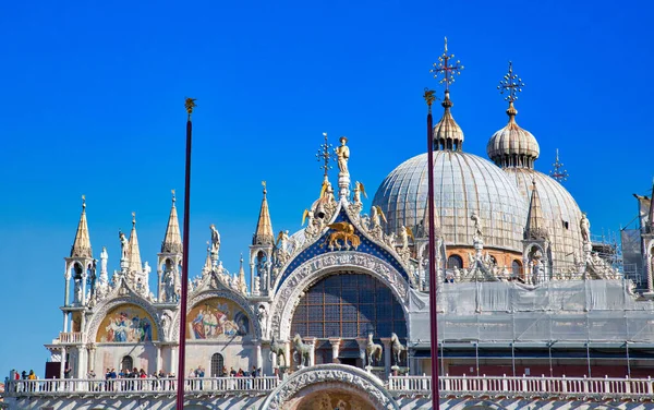 Венеция Италия Ноября 2017 Года Ориентир Базилики Святого Марка Расположенный — стоковое фото