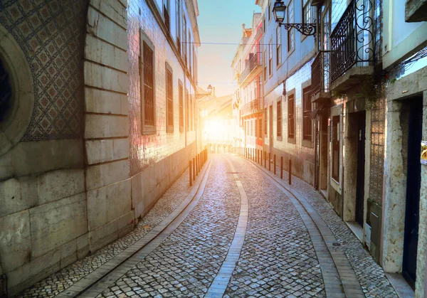 Porto Lisboa Vista Cidade — Fotografia de Stock