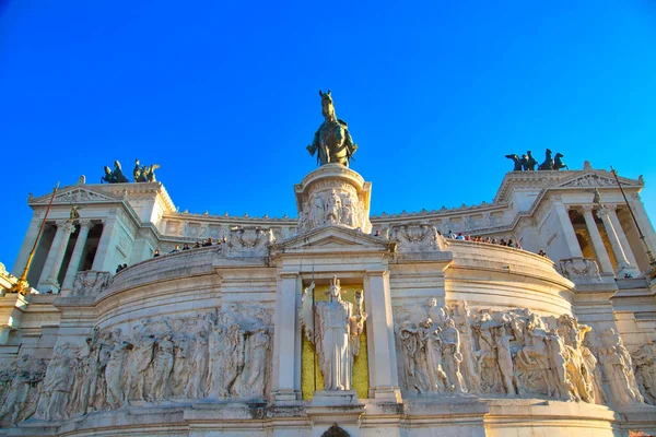Rom Italien September 2017 Altare Della Patria Vittorio Emanuele Denkmal — Stockfoto