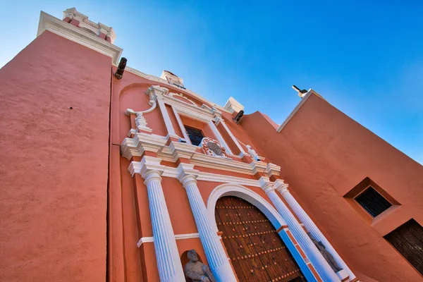 Coloridas Calles Puebla Centro Histórico Zócalo — Foto de Stock