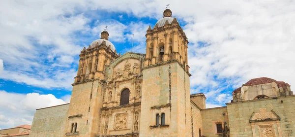 Látnivalók Santo Domingo Székesegyház Történelmi Oaxaca Belvárosában — Stock Fotó