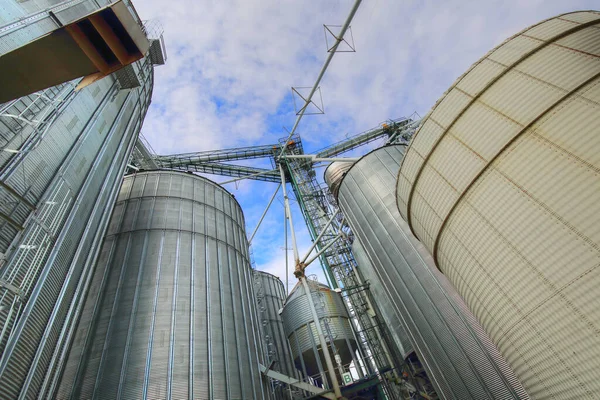 Silos Agrícolas Ontario Canadá — Foto de Stock