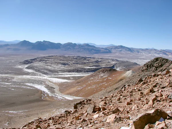 Landschaften Der Nähe Von Cerro Toco Chile — Stockfoto