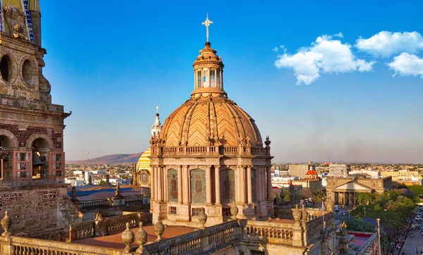 Monumento Catedral Central Guadalajara Catedral Asunción Nuestra Señora Centro Histórico — Foto de Stock