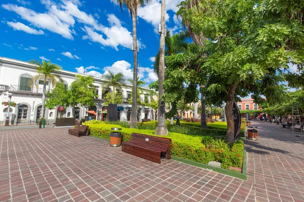 Mazatlan Mexikó Szeptember 2019 Mazatlan Old City Központi Plaza Történelmi — Stock Fotó