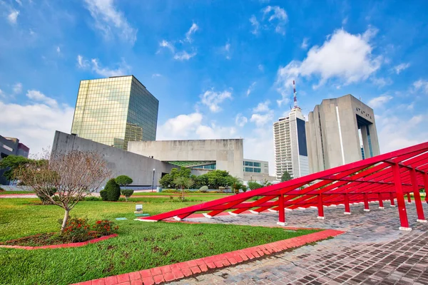 stock image Monterrey, Mexico-11 December, 2018: Monterrey, Landmark Macroplaza square in the city historic center