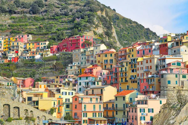 Italie Riomaggiore Rues Colorées — Photo