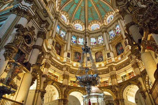 Granada Spain October 2018 Exquisite Interiors Landmark Granada Royal Cathedral — Stock Photo, Image