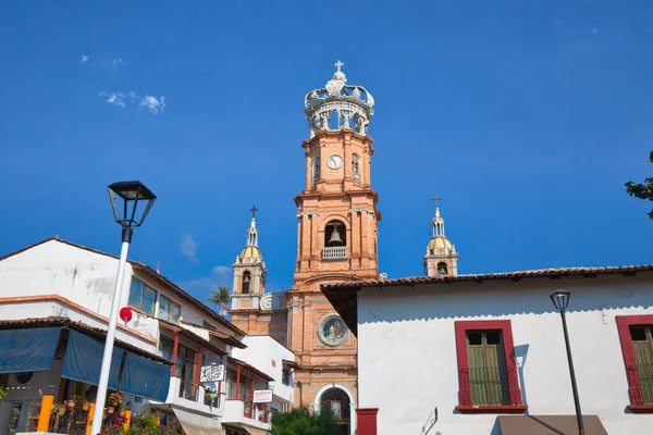 Puerto Vallarta México Abril 2018 Landmark Puerto Vallarta Church Parish —  Fotos de Stock