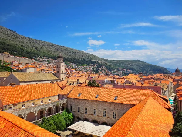 Calles Centro Histórico Dubrovnik Croacia — Foto de Stock