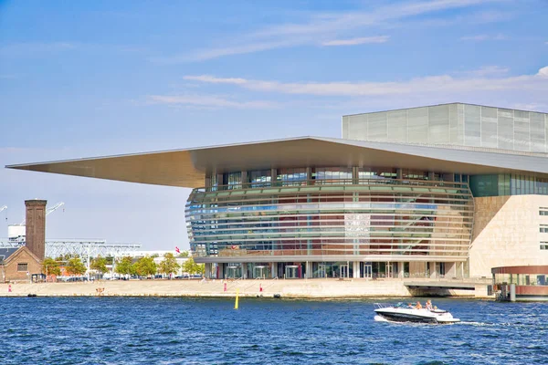 Copenhague Danemark Août 2018 Opéra National Situé Sur Île Holmen — Photo
