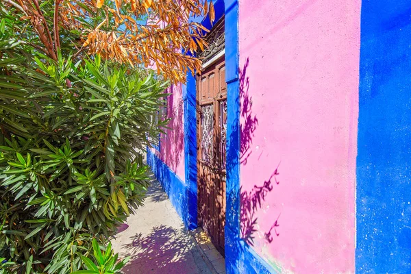 Escénicas Coloridas Calles Coloniales Mérida México Yucatán —  Fotos de Stock