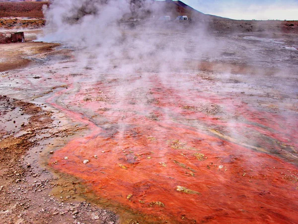 San Pedro Atacama Pittoresque Tatio Geysers — Photo