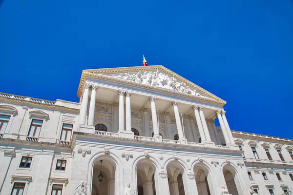 Área Construção Parlamento Lisboa — Fotografia de Stock