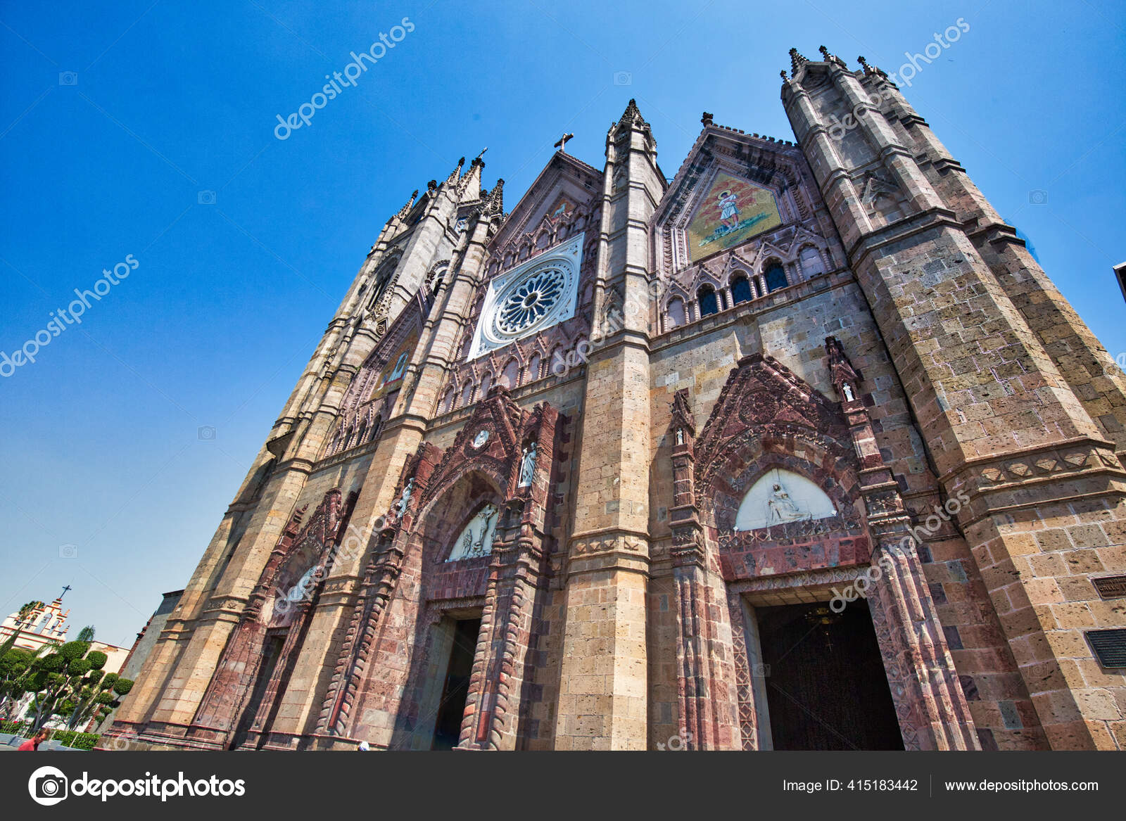Berühmter Tempel Des Allerheiligsten Guadalajara Templo Expiatorio Del