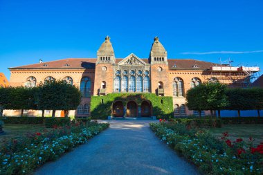 Kopenhag, Danimarka-2 Ağustos 2018: Kopenhag Yahudi Müzesi