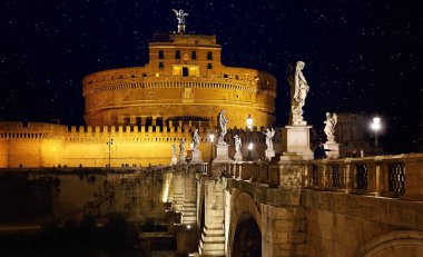 İtalya, Roma 'daki Saint Angelo Kalesi