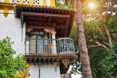 Seville 'deki eski şehir sokakları