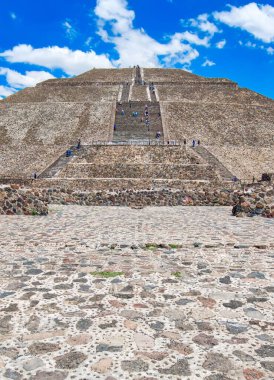 Teotihuacan piramitleri Mexico City 'ye yakın bir yerde.