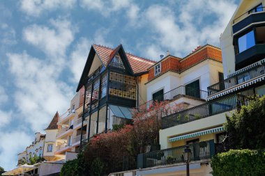 Eski kasabadaki Cascais caddeleri