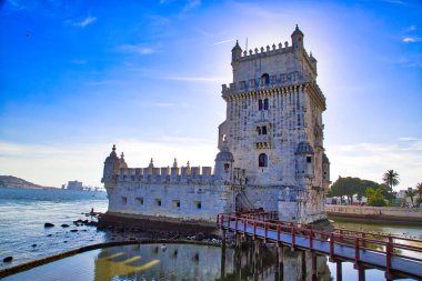 Lizbon, Belem Kulesi Gün batımında