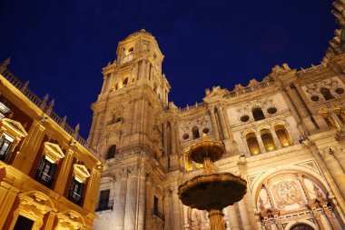 Malaga Katolik Katedrali (Katedral de Encarnacion), Malaga, İspanya