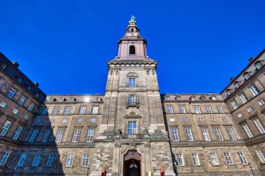 Kopenhag 'daki tarihi Christiansborg Sarayı