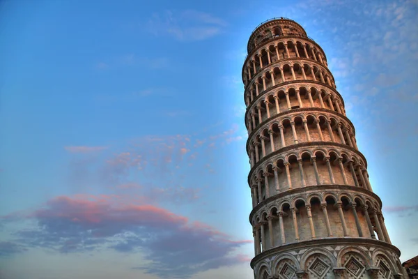 Vue Panoramique Tour Penchée Pise Italie — Photo