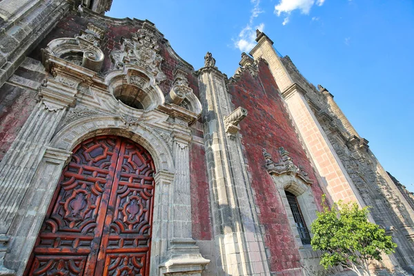 Ciudad México Catedral Metropolitana Asunción Santísima Virgen María Cielo — Foto de Stock