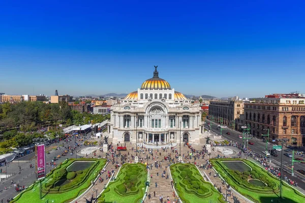 Ciudad México México Agosto 2019 Palacio Bellas Artes Parque Central — Foto de Stock