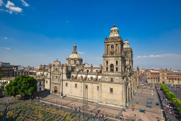 Ciudad México Centro Zócalo Plaza Calles —  Fotos de Stock