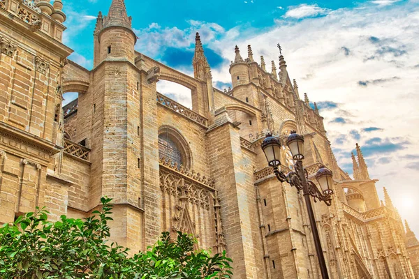 Sevilla Španělsko Října 2017 Katedrála Santa Maria Seville — Stock fotografie