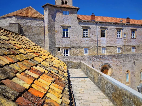 Calles Centro Histórico Dubrovnik Croacia — Foto de Stock