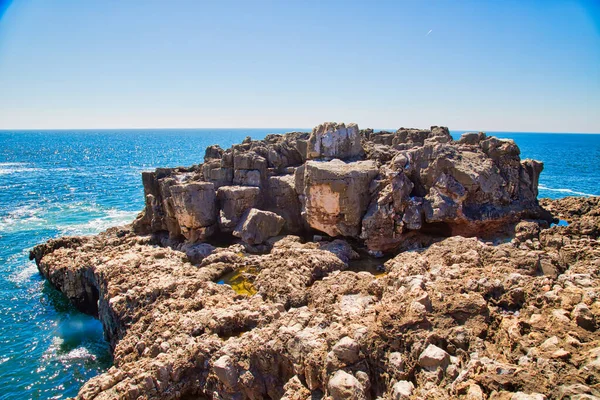 Cehennem Ağzı Boca Inferno Geçidi Cascais Portekiz — Stok fotoğraf