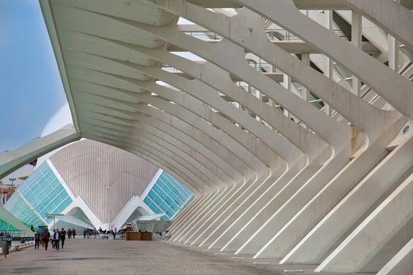 Valencia Spain April 2019 Science Museum Principe Felipe City Arts — Stockfoto