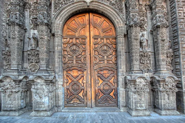 Calles Ciudad México Centro Histórico Cerca Plaza Zócalo — Foto de Stock