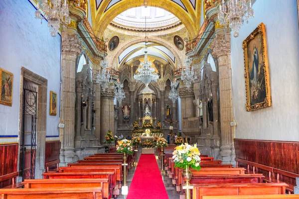 Guadalajara Tlaquepaque Meksika Nisan 2019 Turizm Sezonunda Tlaquepaque Manzaralı Kiliseler — Stok fotoğraf