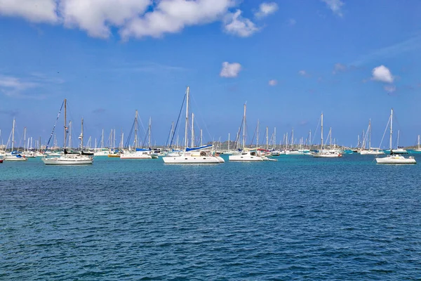 Philipsburg Sint Maarten Abril 2016 Sint Maarten Bay Yacht Club — Fotografia de Stock