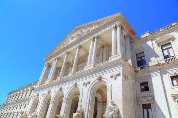 Edifício Parlamento Assembleia República Lisboa — Fotografia de Stock