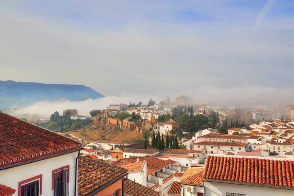 Ruas Ronda Centro Histórico Cidade — Fotografia de Stock