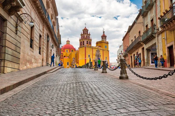Guanajuato Mexikó Április 2018 Híres Bazilika Miasszonyunk Guanajuato Basilica Nuestra — Stock Fotó