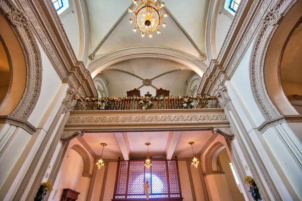 Monterrey Mexico December 2018 Monterrey Macroplaza Metropolitan Cathedral Catedral Metropolitana — Stock Photo, Image