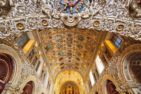 Oaxaca Mexico December 2018 Landmark Santo Domingo Cathedral Interiors Historic — Stock Photo, Image