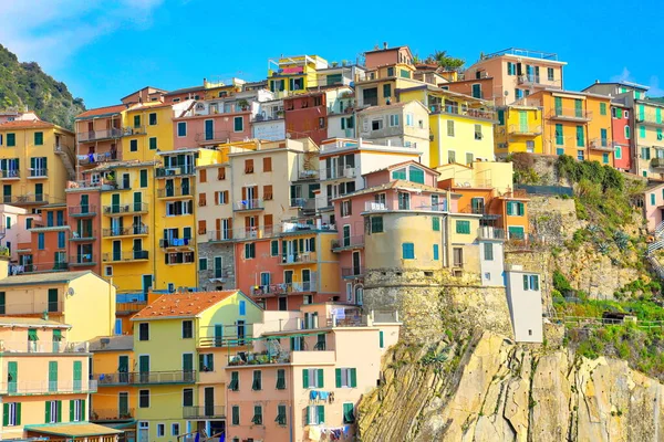 Itálie Pobřeží Scenic Vernazza — Stock fotografie