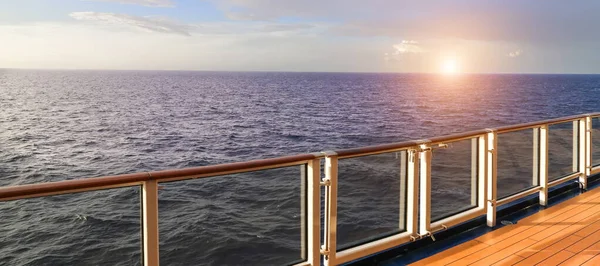 View Cruise Ship Deck Scenic Landscapes Saint Thomas Island Caribbean — Stock Photo, Image