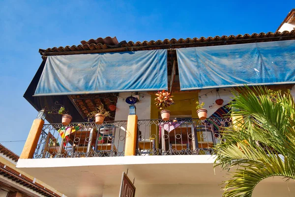 Puerto Vallarta Restaurante Panorâmico Luxo Com Vista Para Oceano — Fotografia de Stock