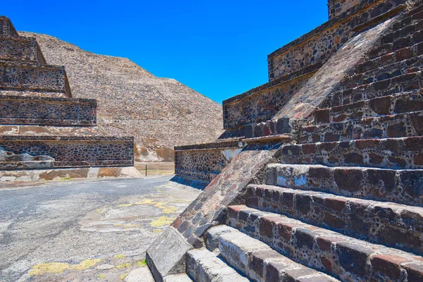 Pirâmides Teotihuacan Referência Localizadas Perto Cidade México — Fotografia de Stock