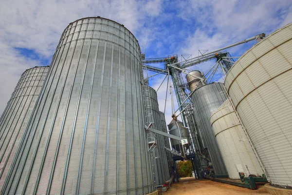 Silos Agrícolas Ontario Canadá — Foto de Stock