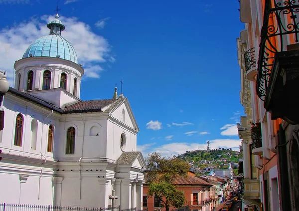 Quito Utcái Ecuador — Stock Fotó