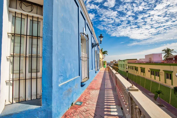 Mexiko Mazatlan Barevné Staré Ulice Historickém Centru Města — Stock fotografie